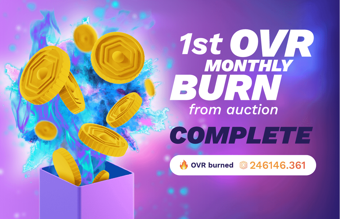 November OVR Token Burn