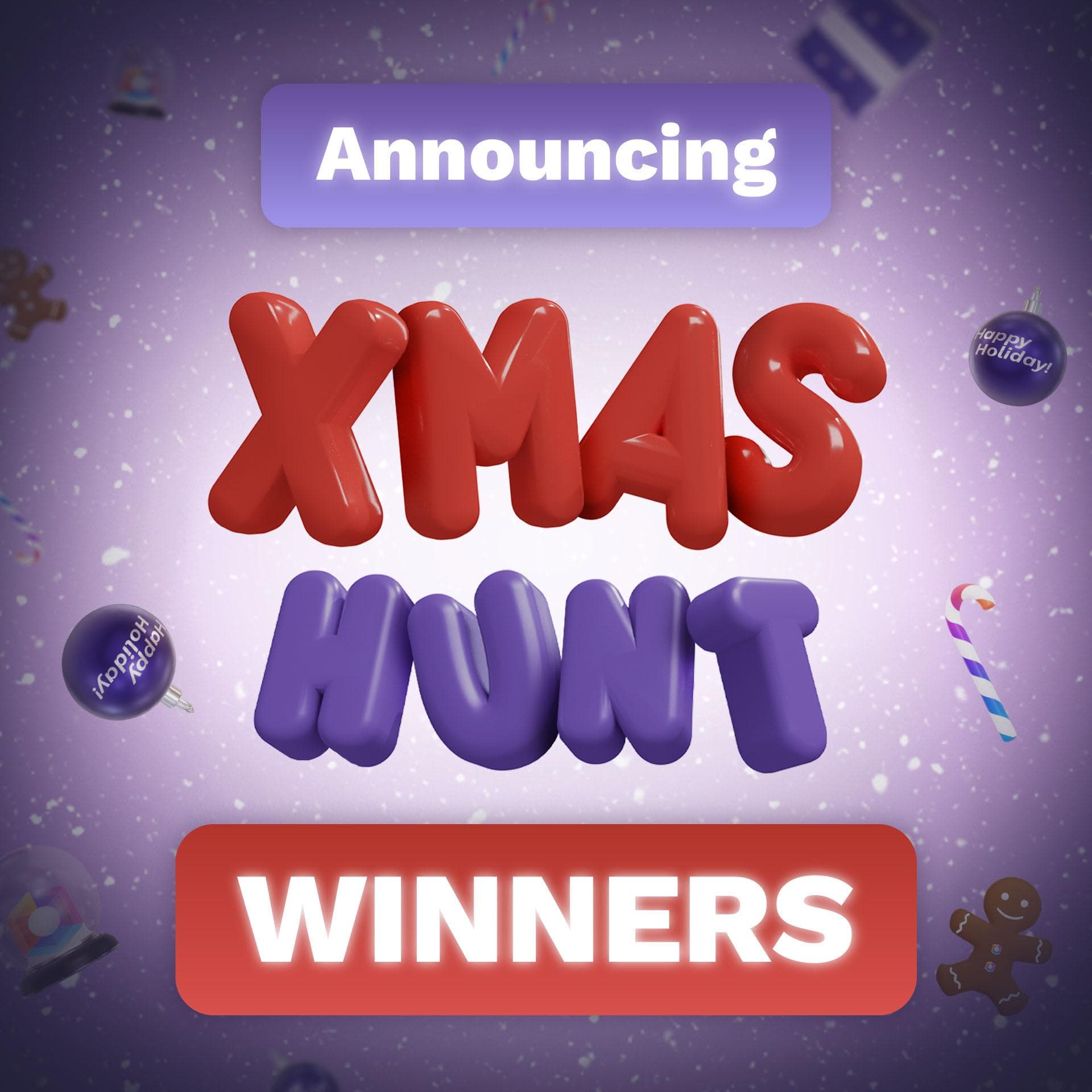 OVR Xmas Hunt Winners